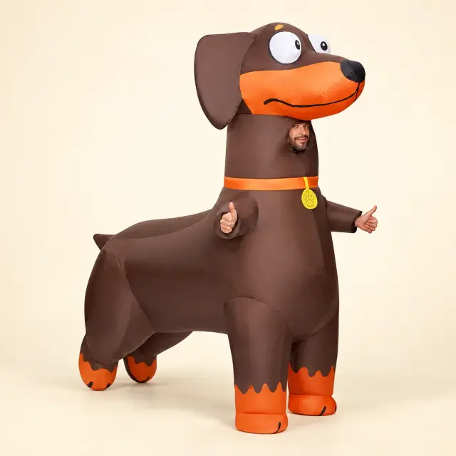 Inflatable Dachshund Costume
